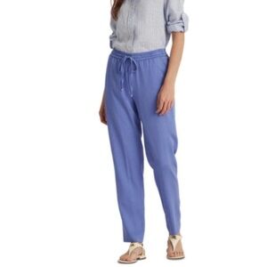 RALPH LAUREN Womens Blue Pocketed Drawstring Elastic Waist size‎ L